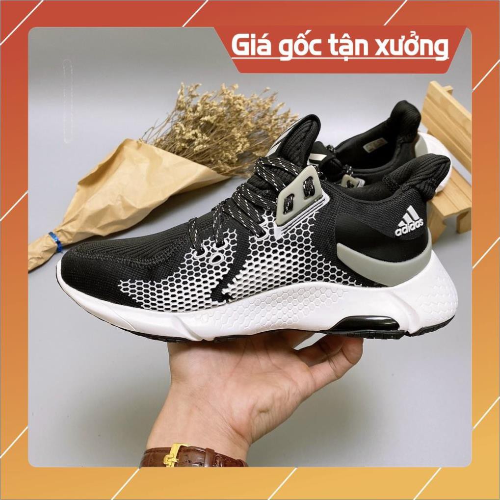 [FreeShip+Giá Hủy Diệt] Giầy Alphabounce xịn sò Full phụ kiện, Giày thể thao nam nữ Sneaker Alphabounce 2020 đen trắng