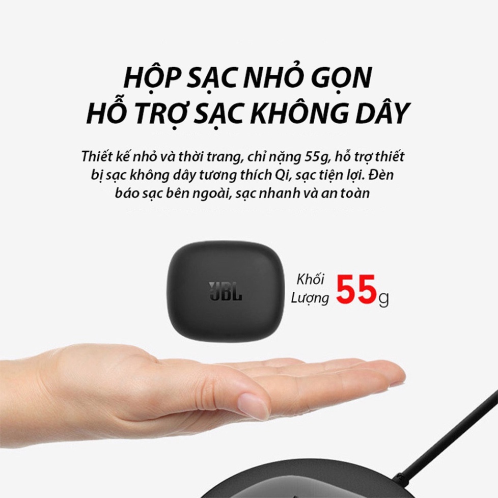 Tai nghe True Wireless không dây Bluetooth TWS Floveme - LIVE PRO+, chống nước IPX4 , Âm bass mạnh mẽ , Bluetooth 5.0
