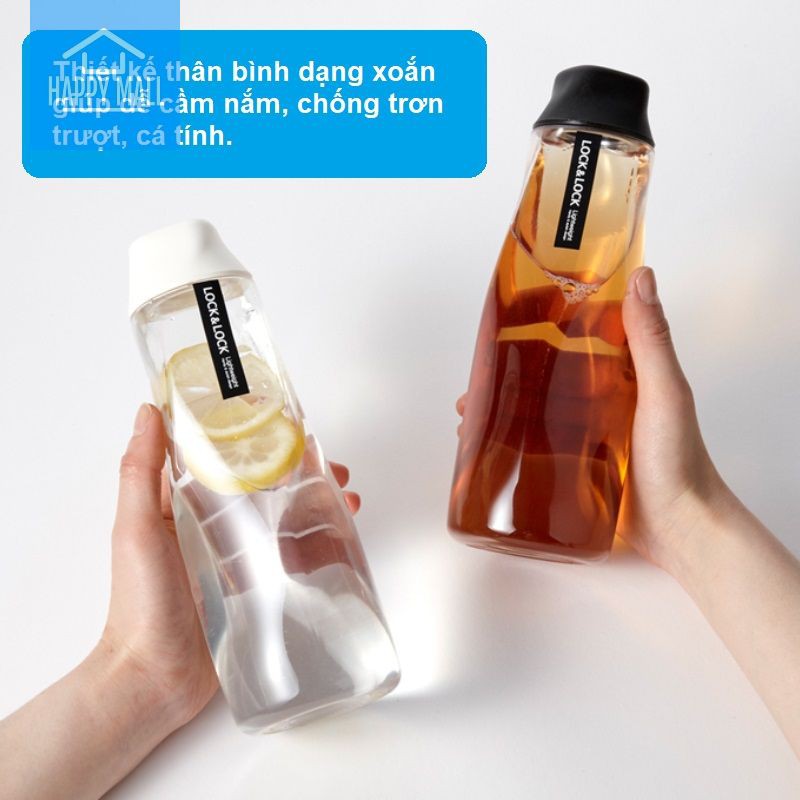 Bình đựng nước Lock&amp;Lock nhựa PET dung tích 700ml an toàn thực phẩm HAP5.59