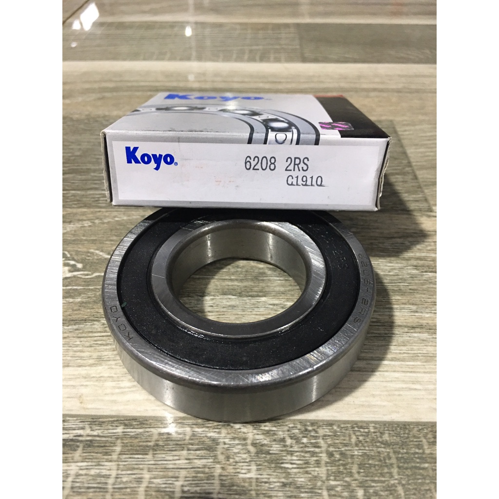 Vòng bi 6208-2RS 80/40/18 vỏ trắng