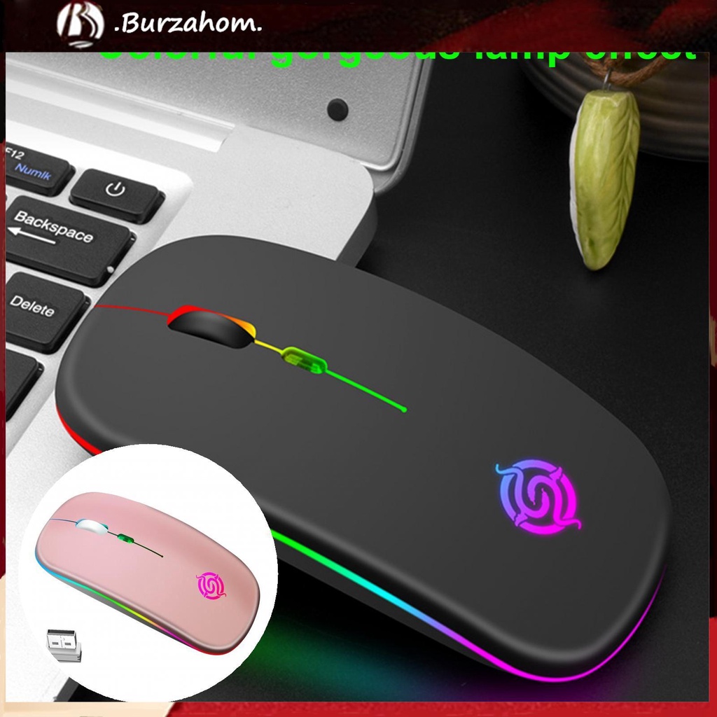 Chuột không dây 2.4GHz có thể sạc lại tiện dụng