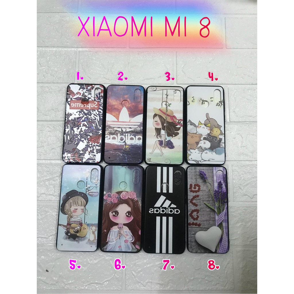 ỐP LƯNG THỜI TRANG CHO XIAOMI MI8