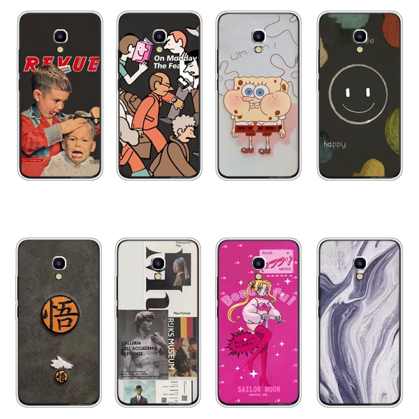 Ốp Lưng TPU silicone DẻO Cho Meizu M3s M3 Note M5 Note