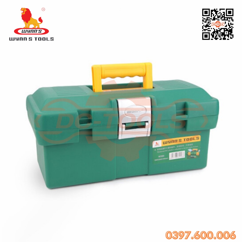 Hộp dụng cụ W380 W430 W450 WYNN'S chống thấm an toàn dễ dàng mang theo bảo quản chống thấm PVC DC-TOOLS