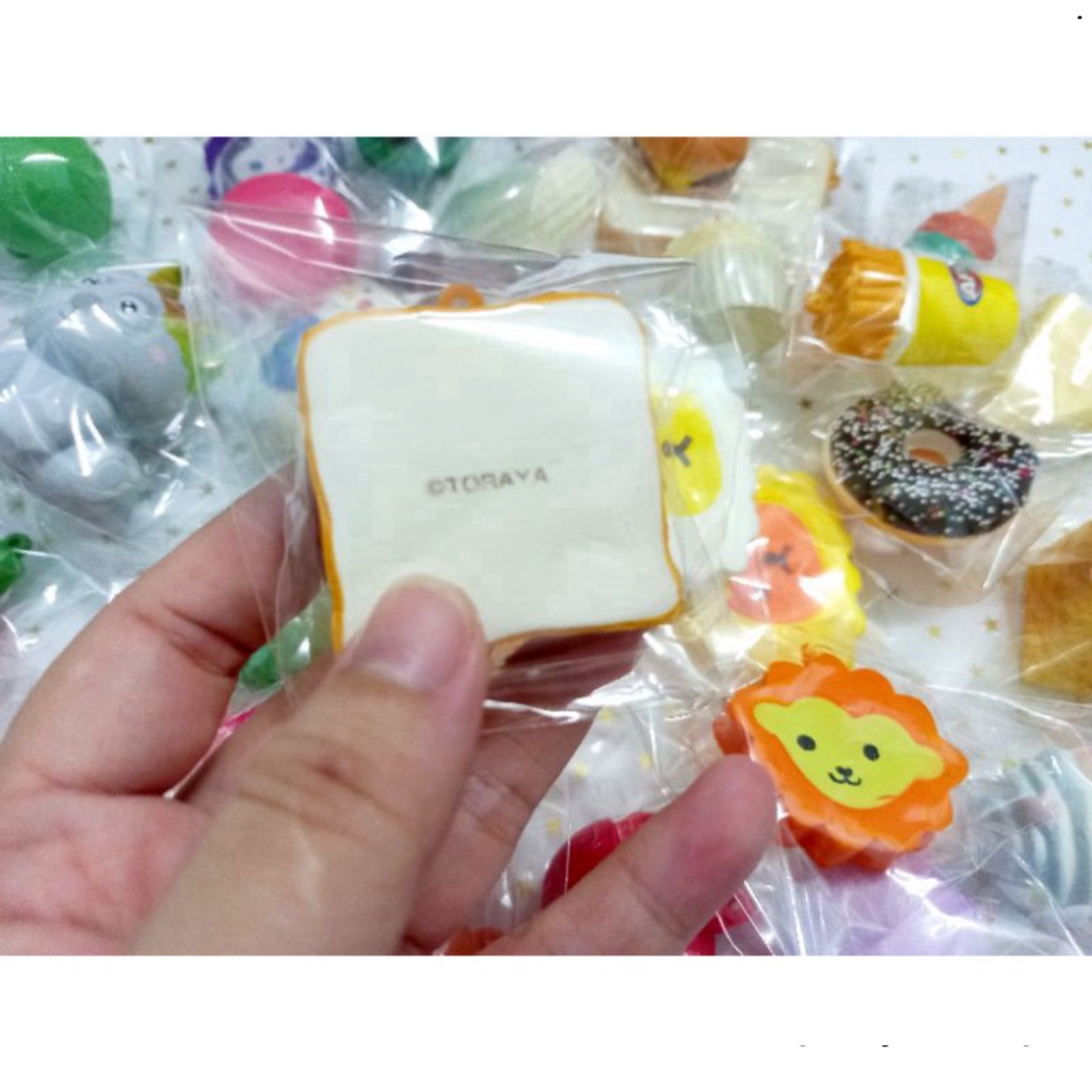 Đồ chơi cho bé bóp giảm căn thẳng squishy loại nhỏ chính hãng