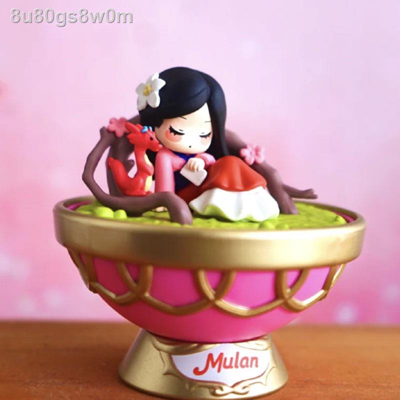 ✲ ☫ Chính hãng Disney Princess Series Crystal Ball Blind Box Quà tặng trang trí cho cô gái Snow White
