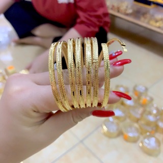 Vòng ximen cao cấp khoá của tiệm vàng bộ 7 chiếc