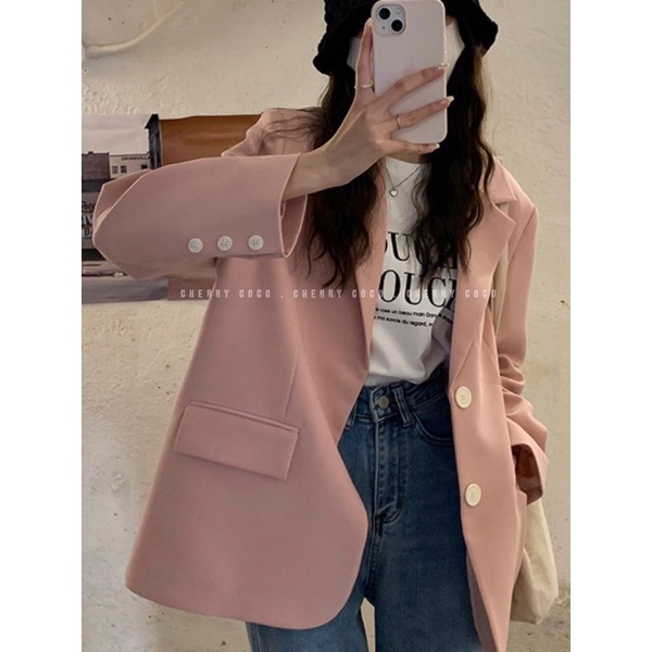 Áo blazer bốn cúc 30901 CHERRY COCO