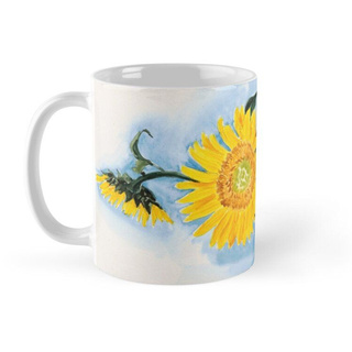 Cốc sứ in hình -Sunflowers -MS1423