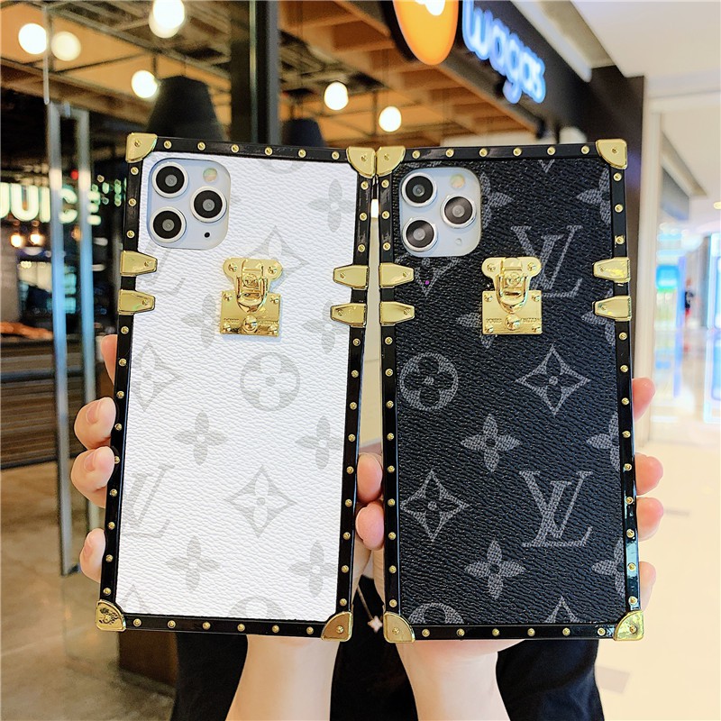 Ốp điện thoại da hình vuông in logo LV cho SAMSUNG M20 M30 A40S A10S A20S S20 S20PLUS S11E S11 S11PLUS S20ULTRA