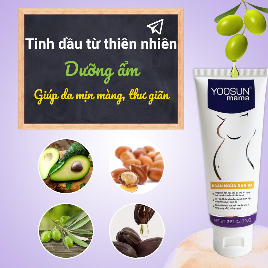 Mua 2 tuýp kem ngăn ngừa và phục hồi rạn da YOOSUN Mama được tặng 1 dung dịch vệ sinh phụ nữ  Womanday
