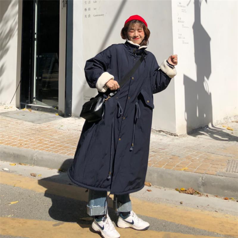Áo khoác phao dáng dài thời trang Hàn Quốc cho nữ