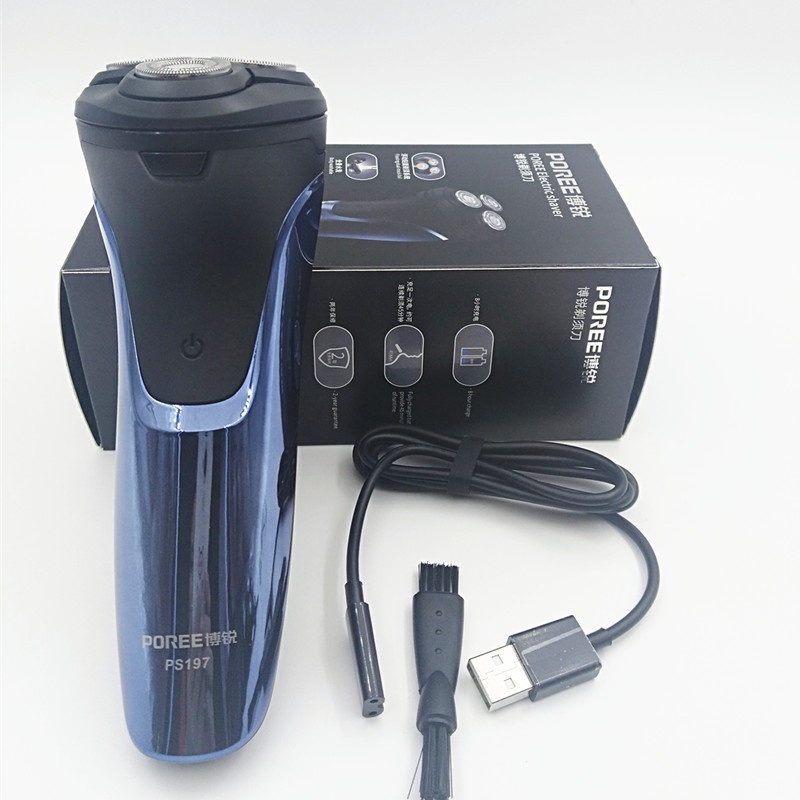 [ BH 2 năm ] Máy cạo râu POREE PS197, FS873 chống nước IPX7 cao cấp