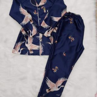 Đồ bộ satin lụa