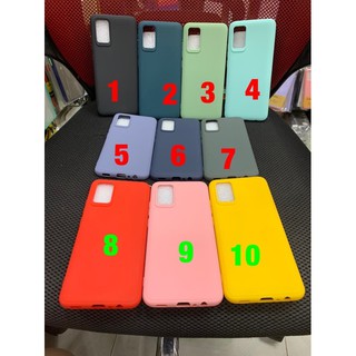 Ốp Samsung A02S dẻo màu kiểu chống bẩn