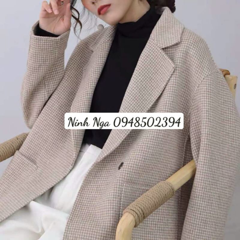 Vải dạ kẻ caro nhí