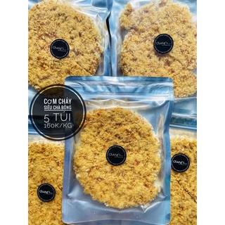 Cơm cháy siêu chà bông 1kg/ 5 túi zip cao cấp - chang's food