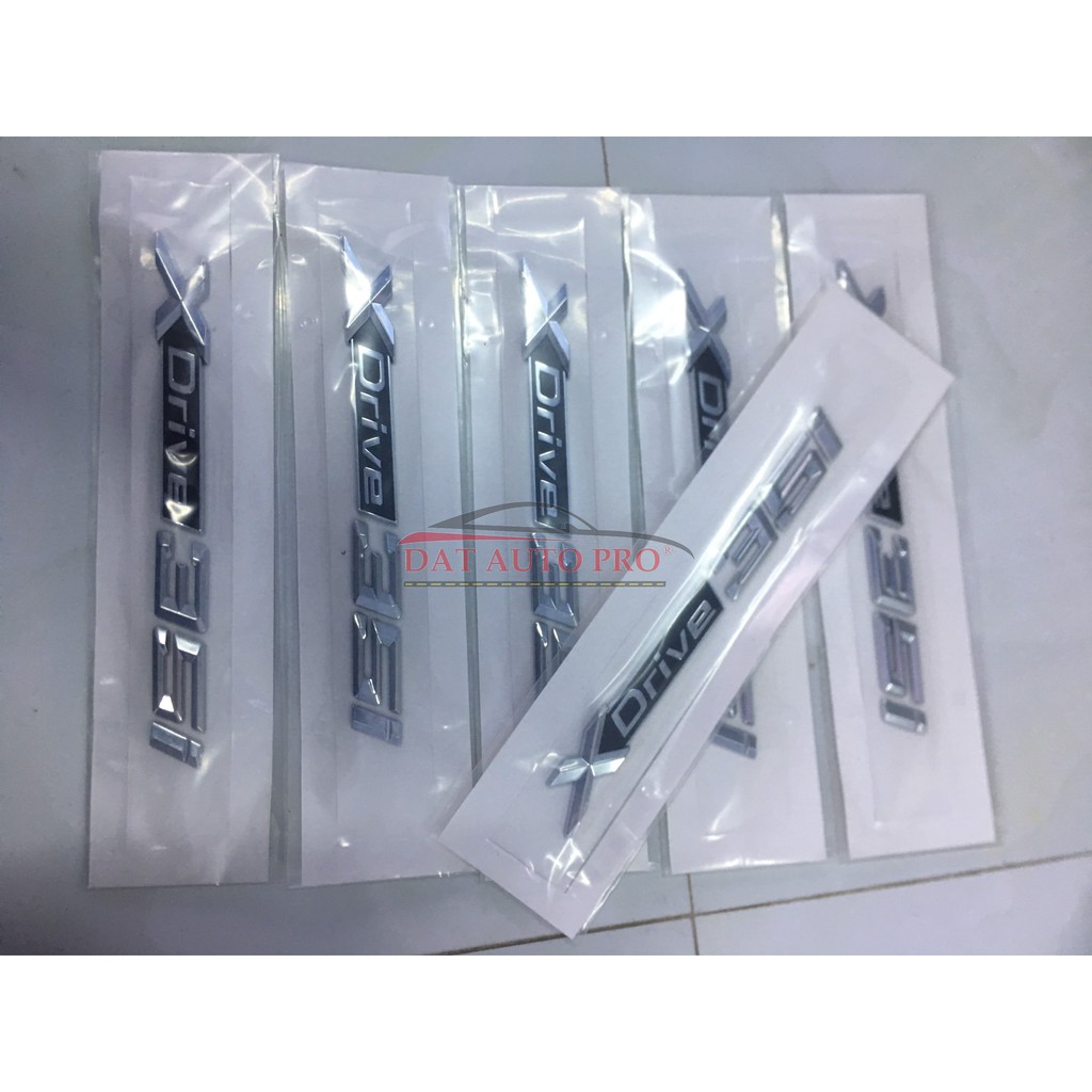 Tem 3D  XDrive35i MẪU 2019 dán trang trí oto