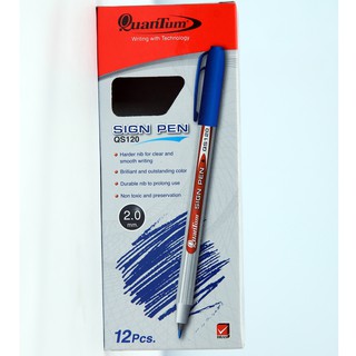 Bút lông dầu sọc THÁI LAN Quantum QS120 (Cây)