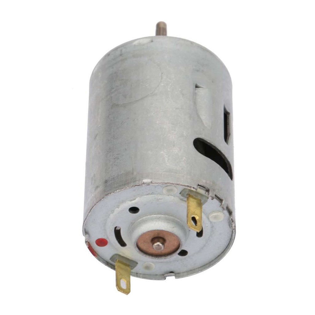 Động cơ 380 có quạt tản nhiệt tốc độ cao 6V-40000 vòng/phút tặng kèm 1 cặp dây jack nối SM