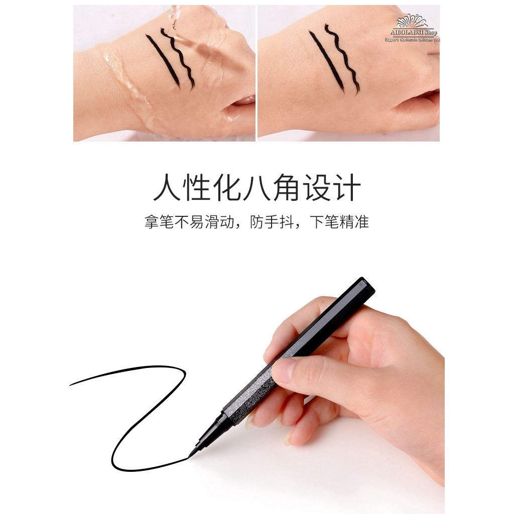 Kẻ Mắt Dạng Lỏng Chống Thấm Nước Trang Điểm Tiện Dụng Thiết Kế Vỏ Lấp Lánh Ánh Sao | BigBuy360 - bigbuy360.vn