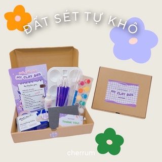 CHERRUM Bộ kit đất sét tự khô đầy đủ dụng cụ ( H2 Storee )