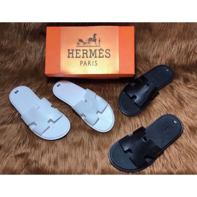 Dép quai ngang chữ H cao cấp HM full box