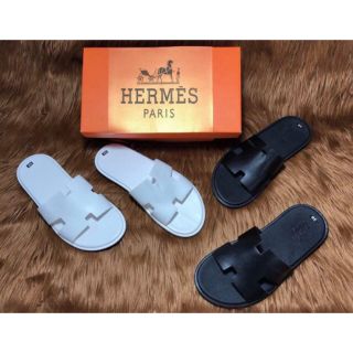 Dép quai ngang chữ H cao cấp HM full box