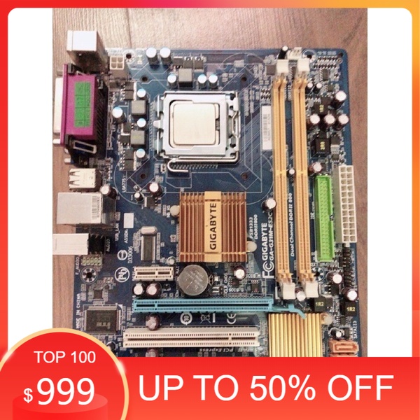 Main giga g31 chạy ram đdr2 tháo máy còn đẹp nguyên