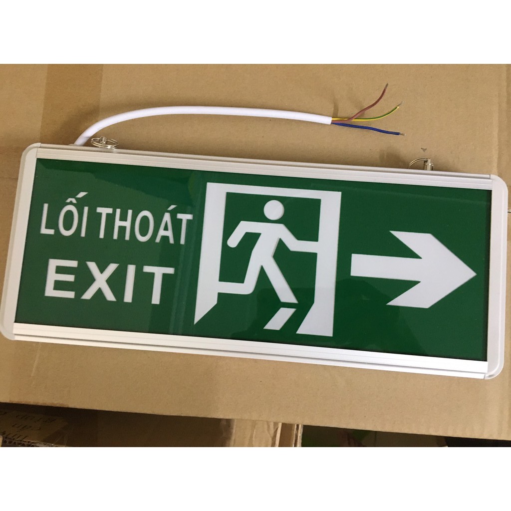 Đèn EXIT 1 mặt, 2 mặt