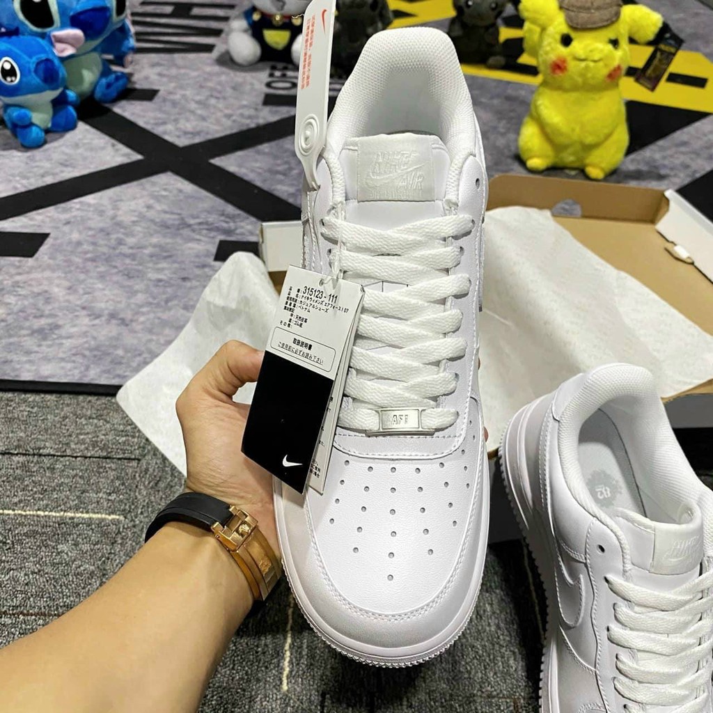 Giày Thể thao AF1 trắng full box bill, Giày Sneaker 𝐀𝐢𝐫 𝐅𝐨𝐫𝐜𝐞 𝟏 full size nam nữ siêu đẹp dễ phối đồ