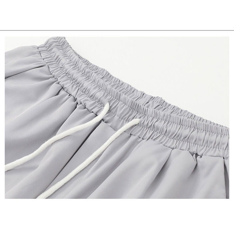Quần Short Dây Rút 5 Tấc Ôm Chân Thời Trang Đi Biển Cho Nam