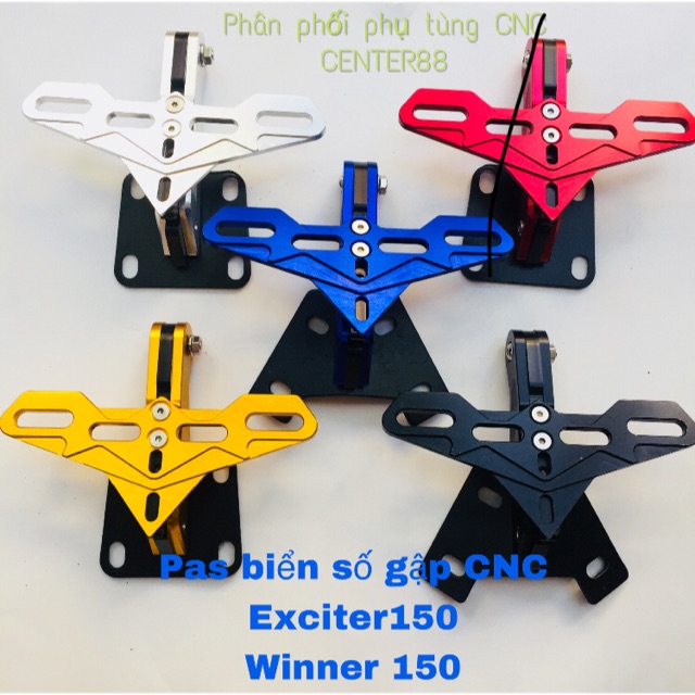 Pat biển số gập [ Exciter 150 - Winner 150 ]