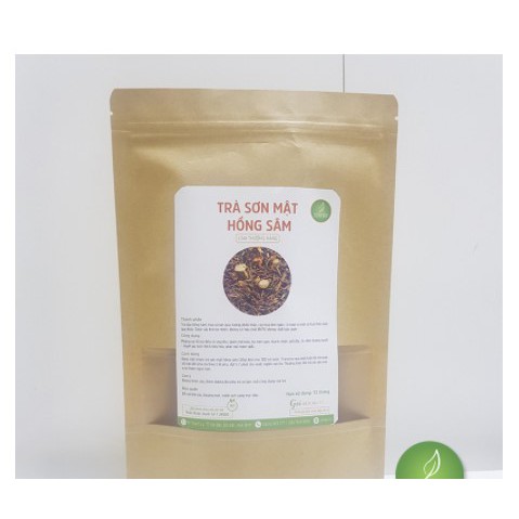 Trà sơn mật hồng sâm sấy khô 100gram loại thượng hạng - NDX100 - Jindo