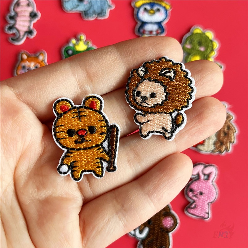 ♚ Miếng Vá Ủi Hình Động Vật Mini Cho Thú Cưng ♚ 1 Miếng Dán Patch Q JDM, Tự Ủi Lên Huy Hiệu