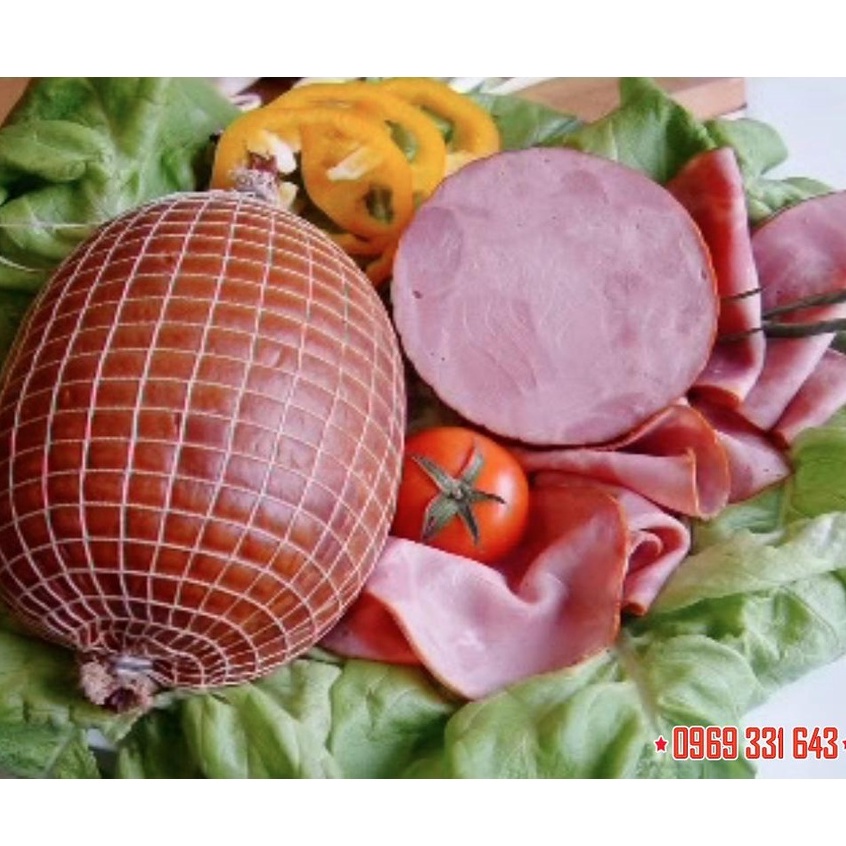 Màu đỏ Carmine 5% dùng tạo màu hồng đỏ cho xúc xích, lạp xưởng, pate, thịt nguội, jambon