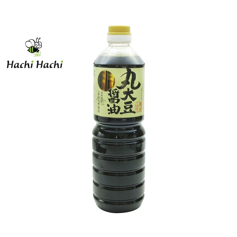 NƯỚC TƯƠNG ĐẬU NÀNH SHOYU YAMAGEN VỊ ĐẬM ĐÀ 1L - Hachi Hachi Japan Shop