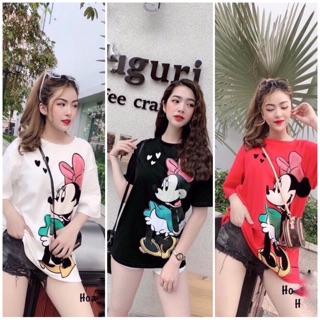 Áo phông nữ in hình mk siêu hot pmkt