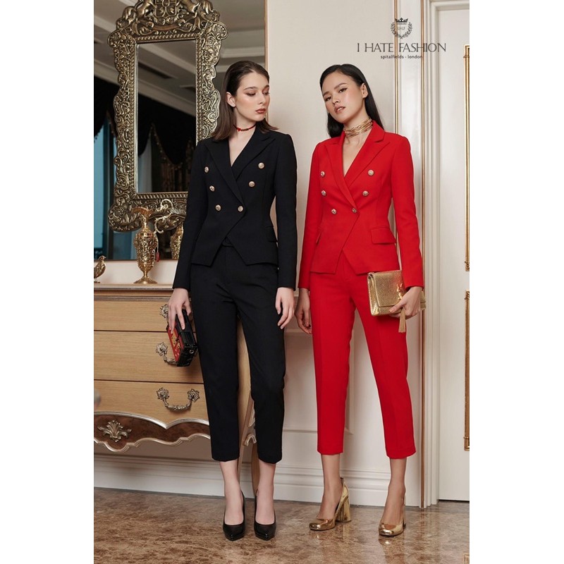 Set vest quần 9 tấc