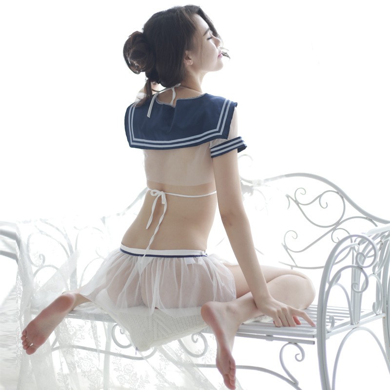 S01 - Cosplay đồng phục thủy thủ học sinh sexy xanh trắng | BigBuy360 - bigbuy360.vn