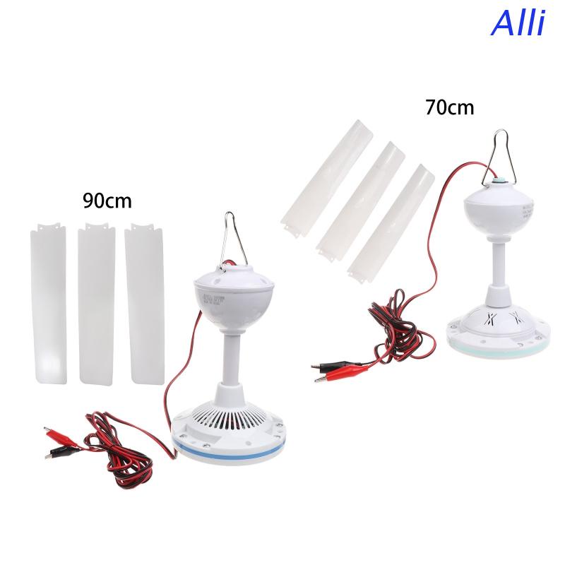 Quạt Trần DC 12V 27.5in 35.4in Dùng Cho Các Hoạt Động Ngoài Trời