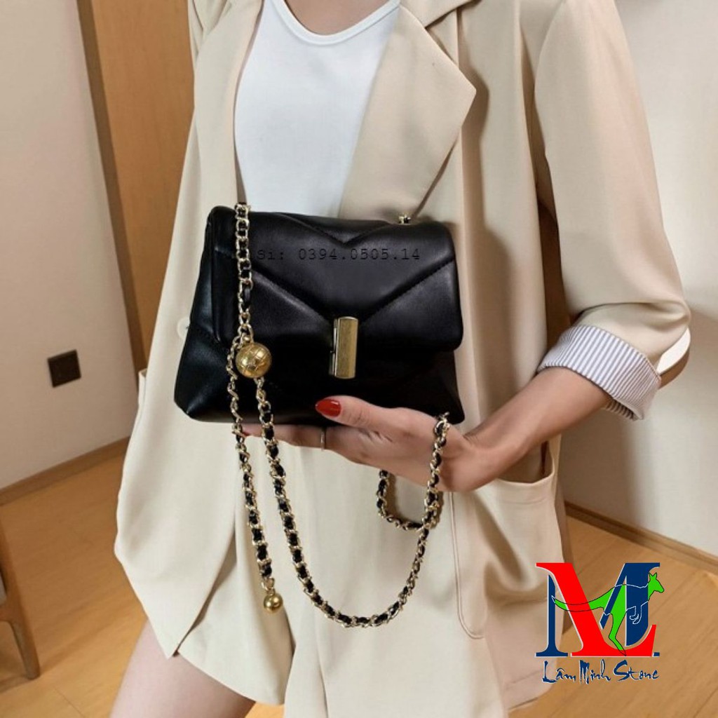 Túi Đeo Chéo Nữ ♥️XẢ KHO GIÁ SỐC ♥️ Túi Đeo Vai Thời Trang Da Mềm Khóa Dọc SPB154