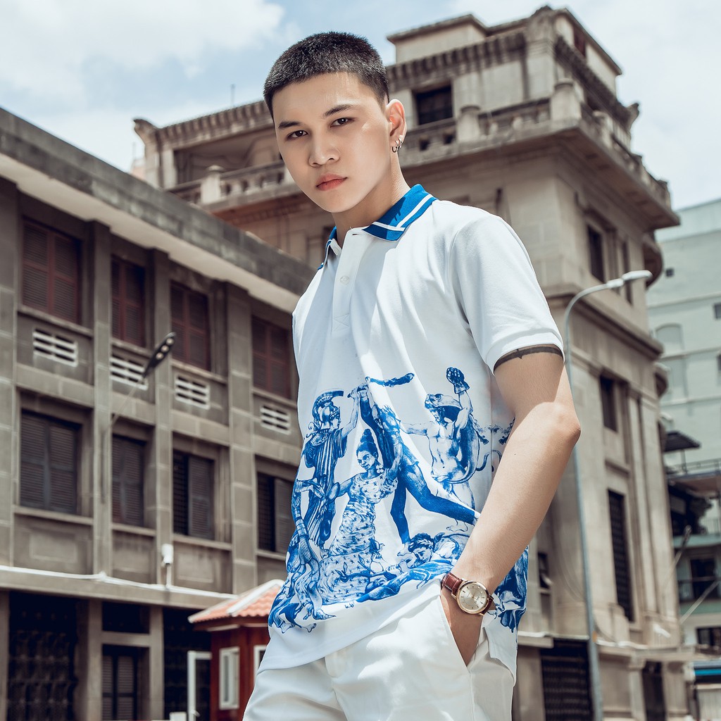 Áo Polo Nam THE RISE 4D ,thun cao cấp from chuẩn, thiết kế phong cách sang trọng  AREMI - APL0018 | BigBuy360 - bigbuy360.vn