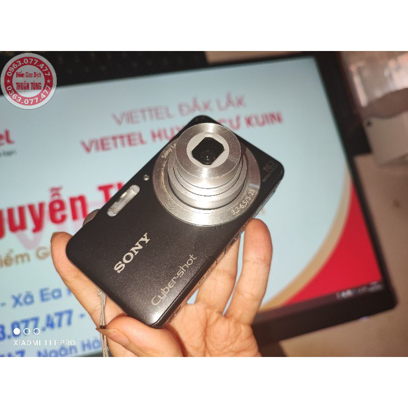 Máy ảnh Sony W710 Likenew 99% chính hãng