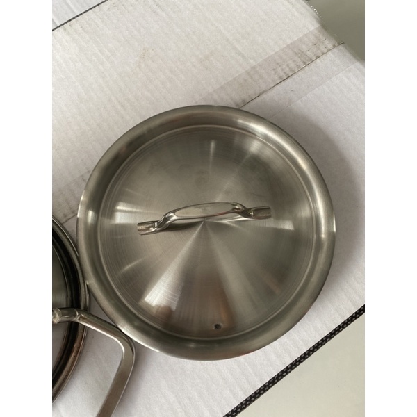 Nồi INOX Ba Đáy 430 16cm , dùng được cho các loại bếp