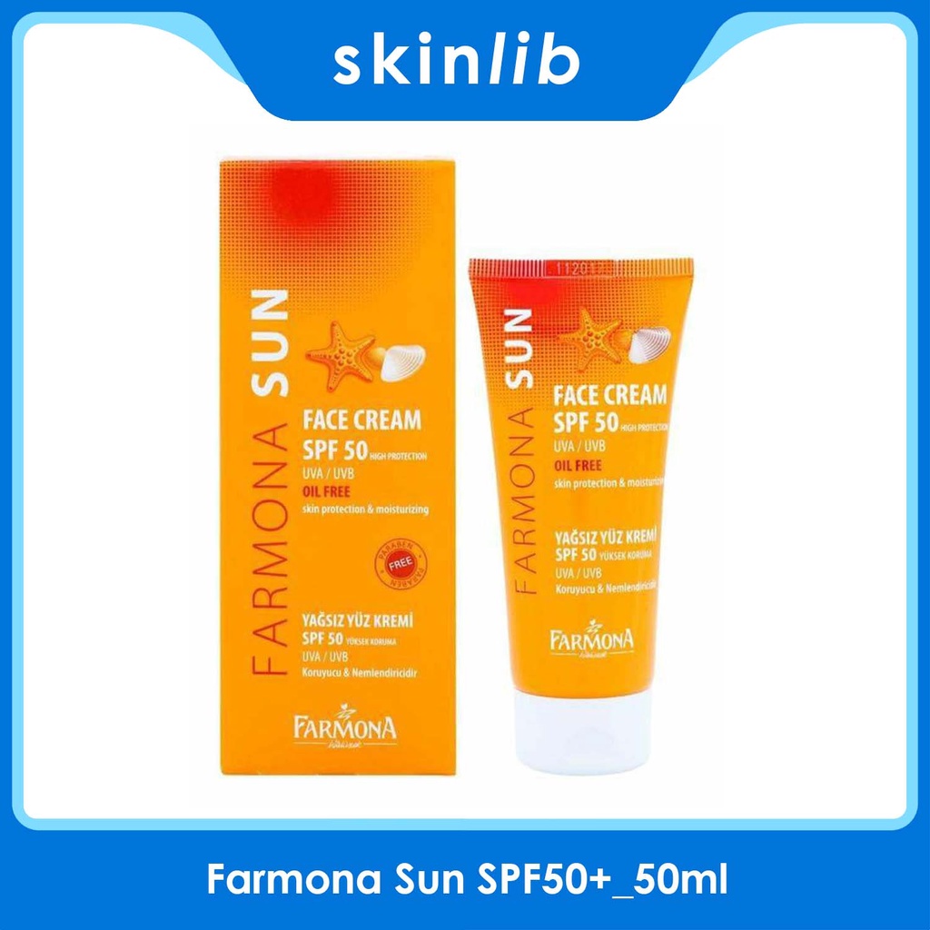 ✅[Siêu Cấp Chính Hãng] Kem Chống Nắng Kiềm Dầu Farmona Sun Face Cream Oil Free Spf 50 - Cho Da Dầu Mụn