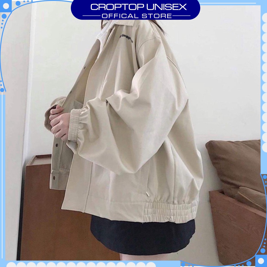 ⚡  Áo Khoác Kaki BLESSING Form Rộng Ulzzang  💯