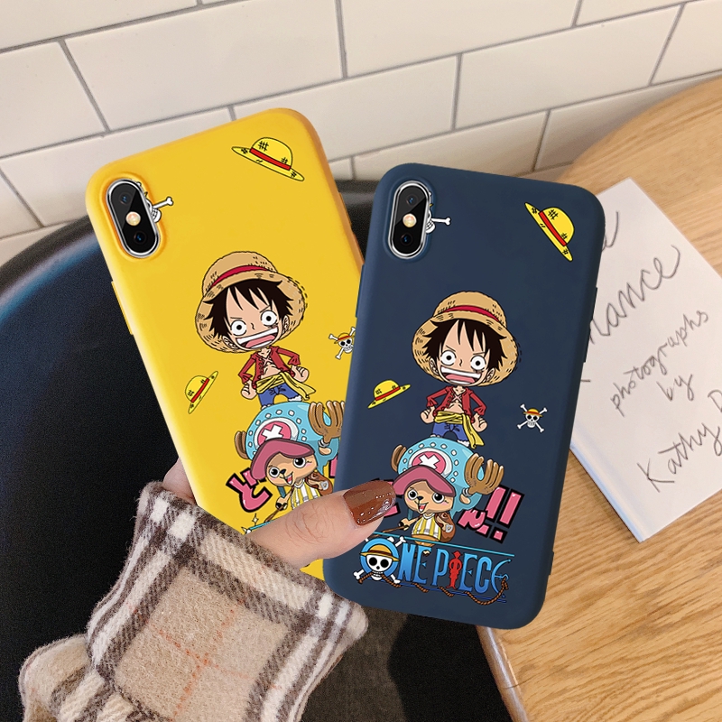 Ốp điện thoại họa tiết hoạt hình One Piece cho IPhone 13 13Pro 13Promax 12 12Pro 12Pr