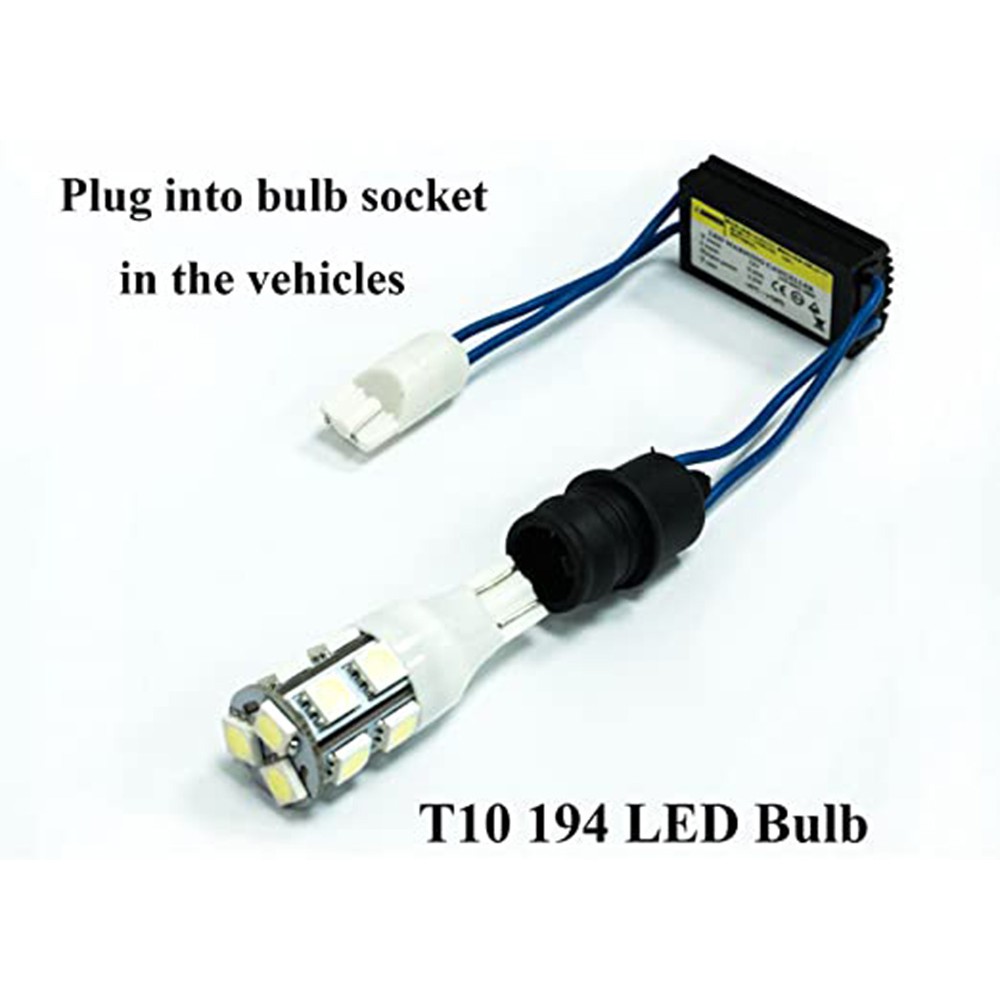 1 Điện Trở Đèn Led T10 12v Cho Xe Hơi T10 W5W 501 192 168