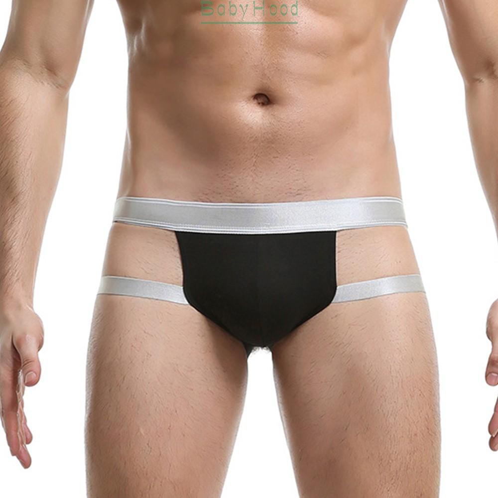 BBHOOD~Men Underpants Jockstrap Sexy Shorts Stretchy T-Back All Seasons New Panties